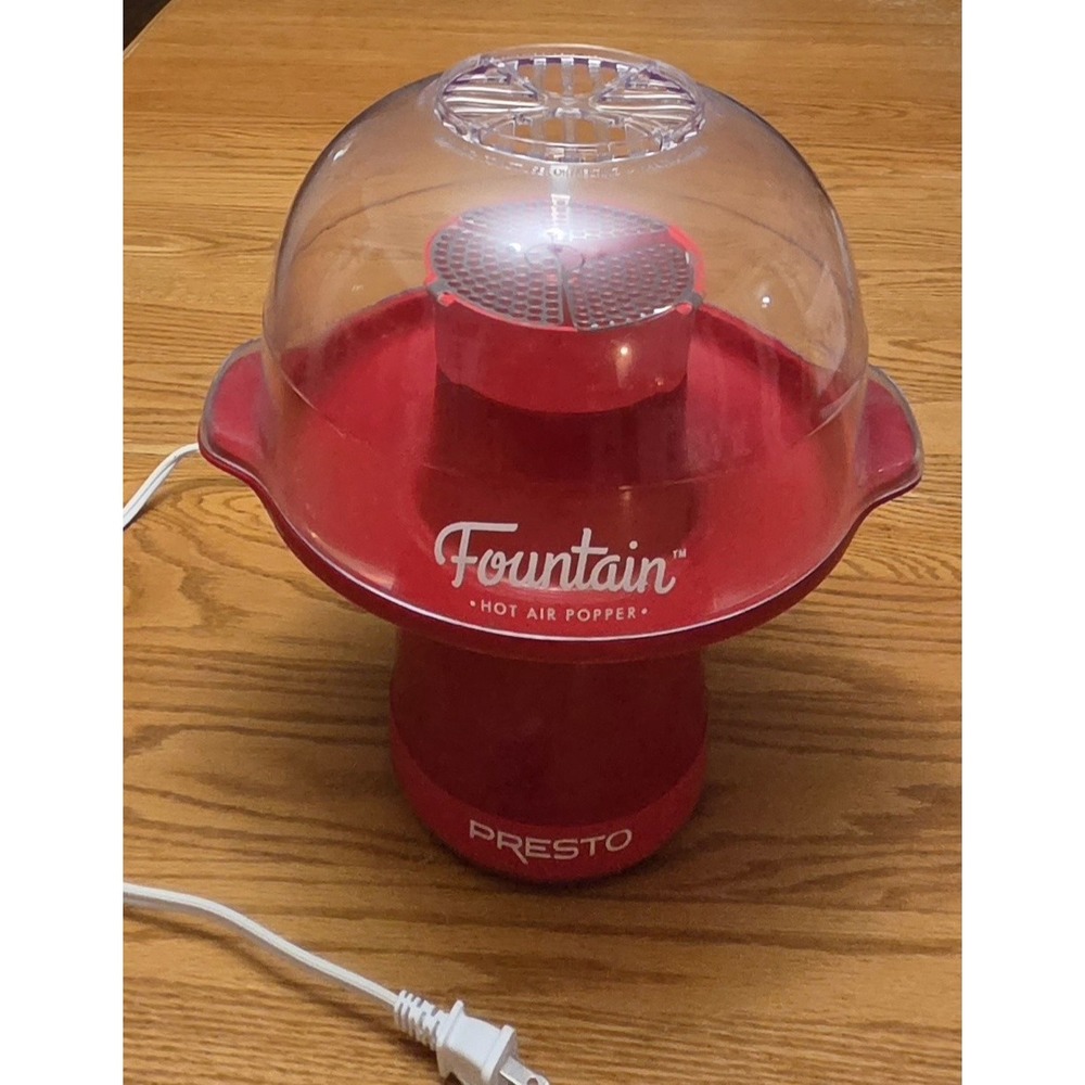 Presto Orville Redenbacher's Fountain Hot Air Popper Popcorn Machine